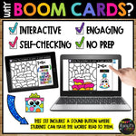 Birthday Boom Cards™ Color by Code Digital Math Activity Fact Fluency