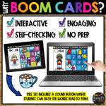 Winter Math Activities Boom Cards™ Mystery Picture Reveal Puzzles