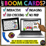 Spring Color by Code Boom Cards™ Digital Learning Fact Fluency Math Station