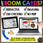 Boom Cards™ Martin Luther King Day Color by Code Digital Learning Math DOVE