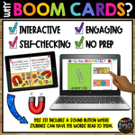 Magnets and Location Science Boom Cards™ for Kindergarten Relative Location