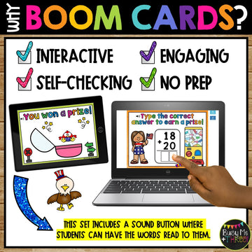 Second Grade Math Boom Cards™ Two Digit Algorithms No Regrouping Prize Machine