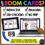 Pledge of Allegiance and Citizenship Social Studies Boom Cards™ for Kindergarten