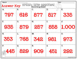 Addition with Regrouping Game {Self Check with QR Codes} Spring