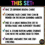 Social Studies Boom Cards™ for Kindergarten Authority Figures Rules