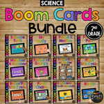 2nd Grade Math, Science, Social Studies Boom Cards™ BUNDLE for Distance Learning