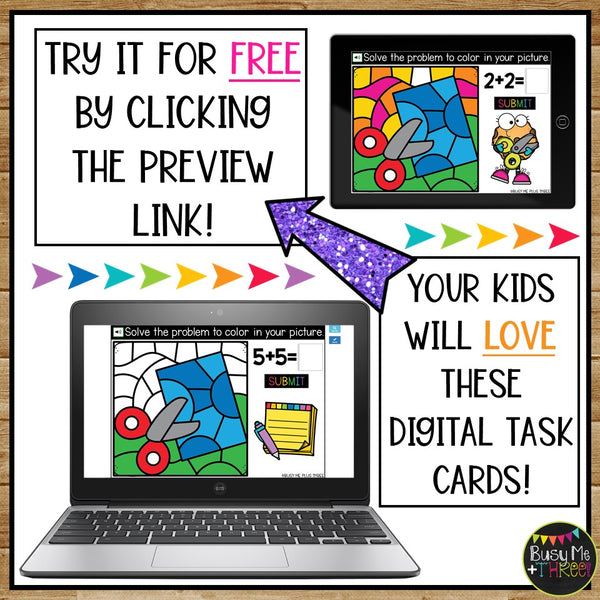 August Boom Cards™ Digital Color by Code Back to School Doubles Math Activity