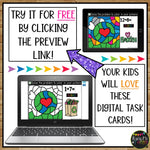 Digital Color by Code Boom Cards™ for Earth Day Math Fact Fluency Practice