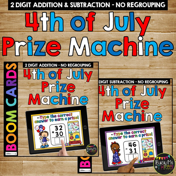 Addition & Subtraction Boom Cards™ Holiday & Season Two Digit No Regrouping