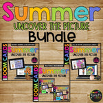 Uncover the Picture Boom Cards™ Seasonal BUNDLE for Fall Winter Spring Summer