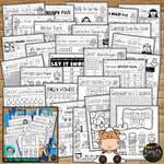 After Winter Break Activity No Prep Fun Worksheets Crosswords Word Search Puzzle