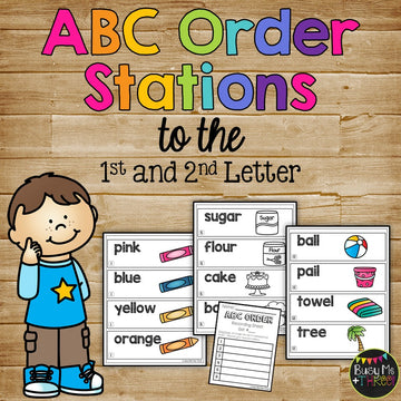 ABC Order to the First and Second Letter Alphabetical Order Workstations Centers