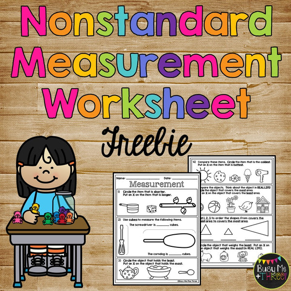 Nonstandard Measurement Activities BUNDLE {Capacity, Weight, Length}